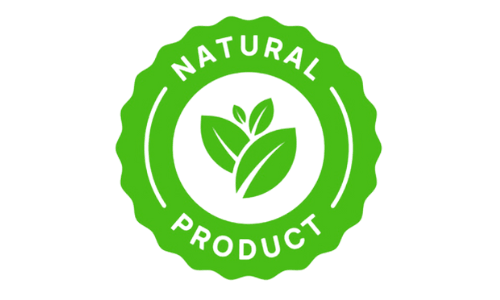 100% Natural Product Seal